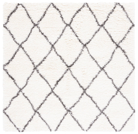 Safavieh Flokati Flkb313A Ivory/Dark Grey Rug - Safavieh - flkb313a - 27