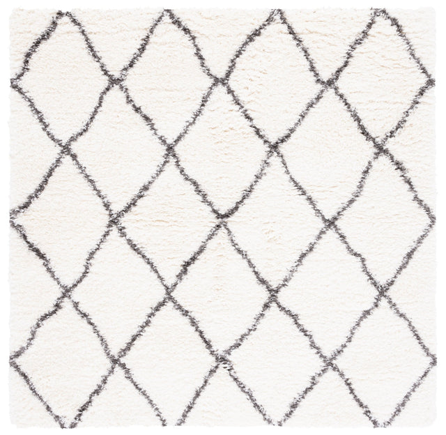 Safavieh Flokati Flkb313A Ivory/Dark Grey Rug - Safavieh - flkb313a - 27