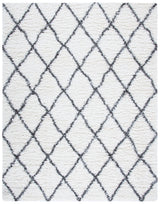 Safavieh Flokati Flkb313A Ivory/Dark Grey Rug - Safavieh - flkb313a - 27