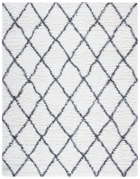 Safavieh Flokati Flkb313A Ivory/Dark Grey Rug - Safavieh - flkb313a - 27