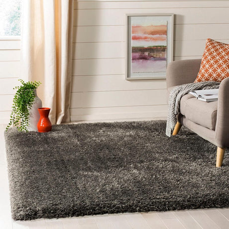 Safavieh Flokati Shag Flk950H Charcoal Rug - Safavieh - flk950h - 3