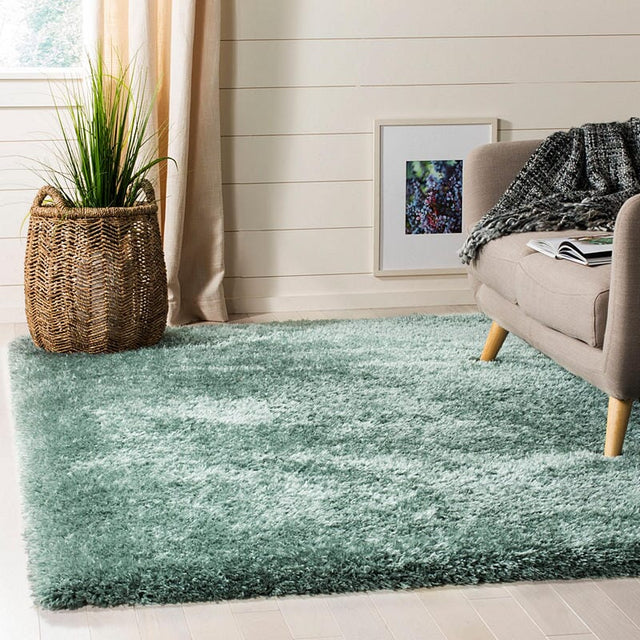 Safavieh Flokati Shag Flk950M Blue Rug - Safavieh - flk950m - 3