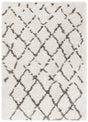 Safavieh Flokati Shag Flk981G Silver / Charcoal Rugs - Safavieh - flk981g - 5