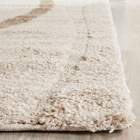 Safavieh Florida Shag Sg451 - 1128 Cream / Dark Brown Rugs - Safavieh - sg451 - 1128 - 3