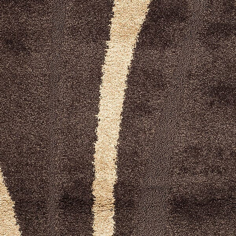 Safavieh Florida Shag Sg451 - 2813 Dark Brown / Beige Rugs - Safavieh - sg451 - 2813 - 3