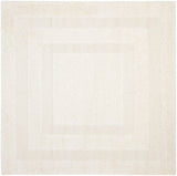 Safavieh Florida Shag Sg454 - 1111 Creme / Creme Rugs - Safavieh - sg454 - 1111 - 4sq