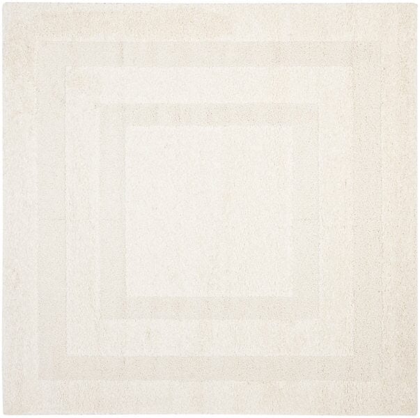 Safavieh Florida Shag Sg454 - 1111 Creme / Creme Rugs - Safavieh - sg454 - 1111 - 7sq