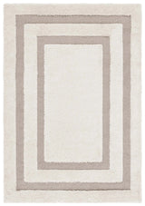 Safavieh Florida Shag 4'-0" x 6'-0" Rug in Beige / Dark Beig