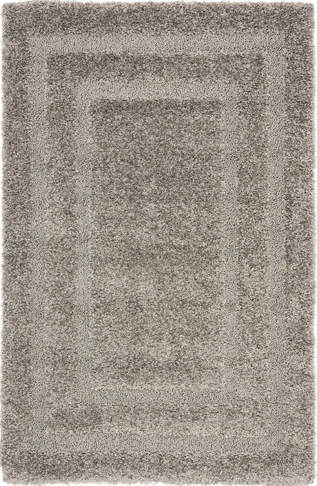Safavieh Florida Shag Sg454 - 8080 Grey / Grey Rugs - Safavieh - sg454 - 8080 - 4sq