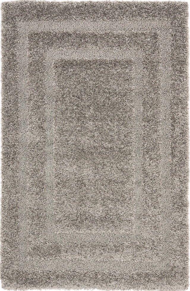 Safavieh Florida Shag Sg454 - 8080 Grey / Grey Rugs - Safavieh - sg454 - 8080 - 4sq