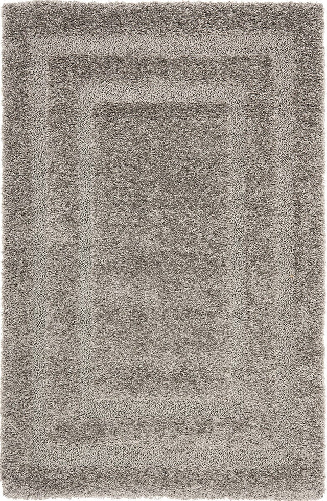 Safavieh Florida Shag Sg454 - 8080 Grey / Grey Rugs - Safavieh - sg454 - 8080 - 4sq