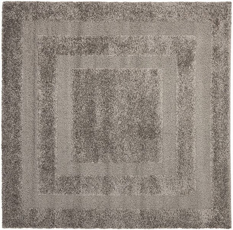 Safavieh Florida Shag Sg454 - 8080 Grey / Grey Rugs - Safavieh - sg454 - 8080 - 4sq