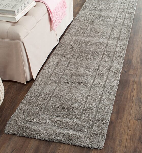 Safavieh Florida Shag Sg454 - 8080 Grey / Grey Rugs - Safavieh - sg454 - 8080 - 4sq