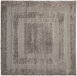 Safavieh Florida Shag Sg454 - 8080 Grey / Grey Rugs - Safavieh - sg454 - 8080 - 5sq
