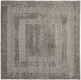 Safavieh Florida Shag Sg454 - 8080 Grey / Grey Rugs - Safavieh - sg454 - 8080 - 5sq