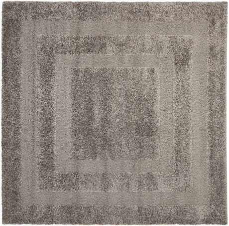 Safavieh Florida Shag Sg454 - 8080 Grey / Grey Rugs - Safavieh - sg454 - 8080 - 5sq