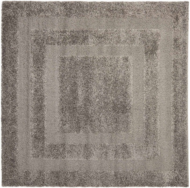 Safavieh Florida Shag Sg454 - 8080 Grey / Grey Rugs - Safavieh - sg454 - 8080 - 5sq