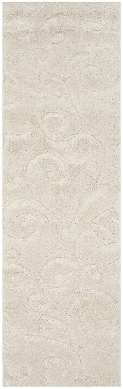 Safavieh Florida Shag Sg455 - 1111 Creme / Creme Rugs - Safavieh - sg455 - 1111 - 24