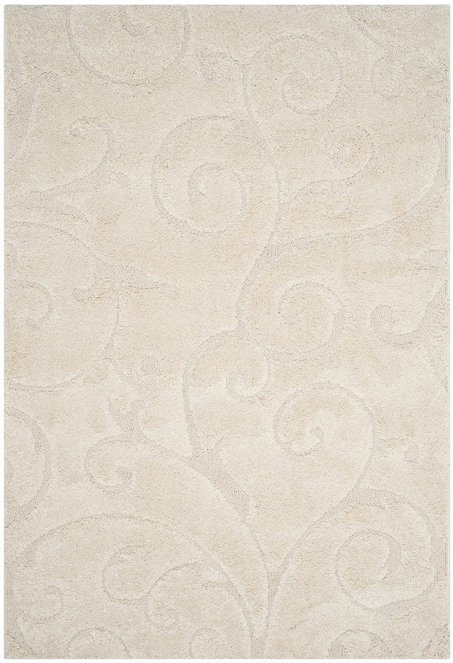 Safavieh Florida Shag Sg455 - 1111 Creme / Creme Rugs - Safavieh - sg455 - 1111 - 3