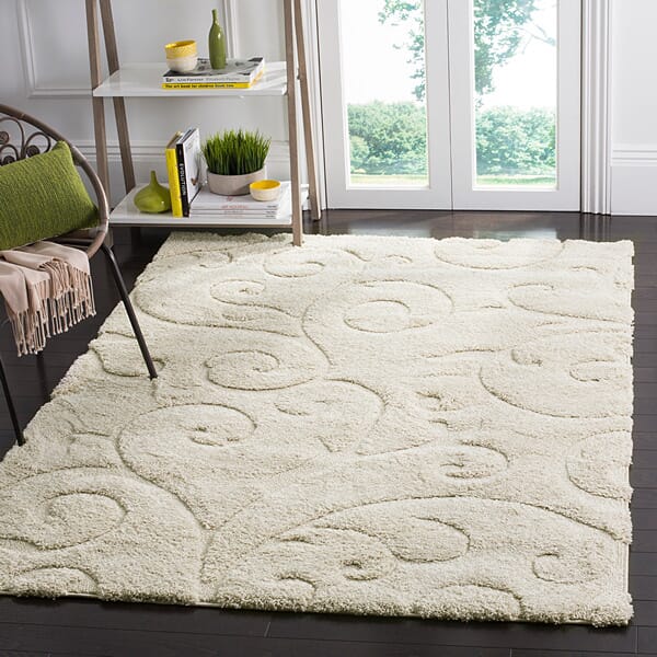 Safavieh Florida Shag Sg455 - 1111 Creme / Creme Rugs - Safavieh - sg455 - 1111 - 3