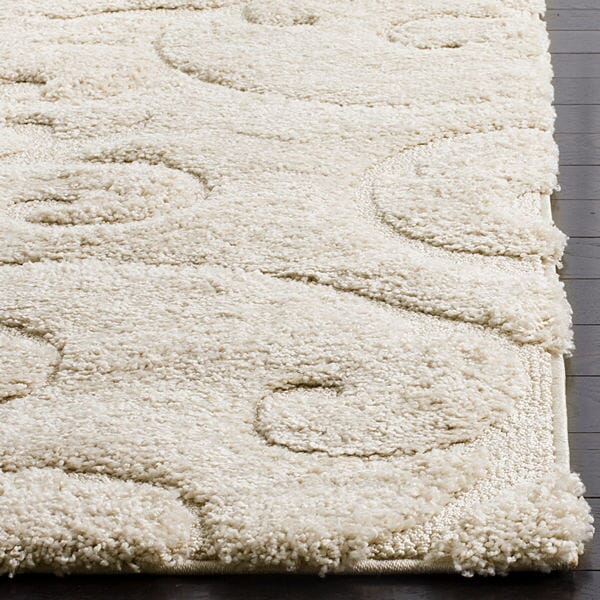 Safavieh Florida Shag Sg455 - 1111 Creme / Creme Rugs - Safavieh - sg455 - 1111 - 3