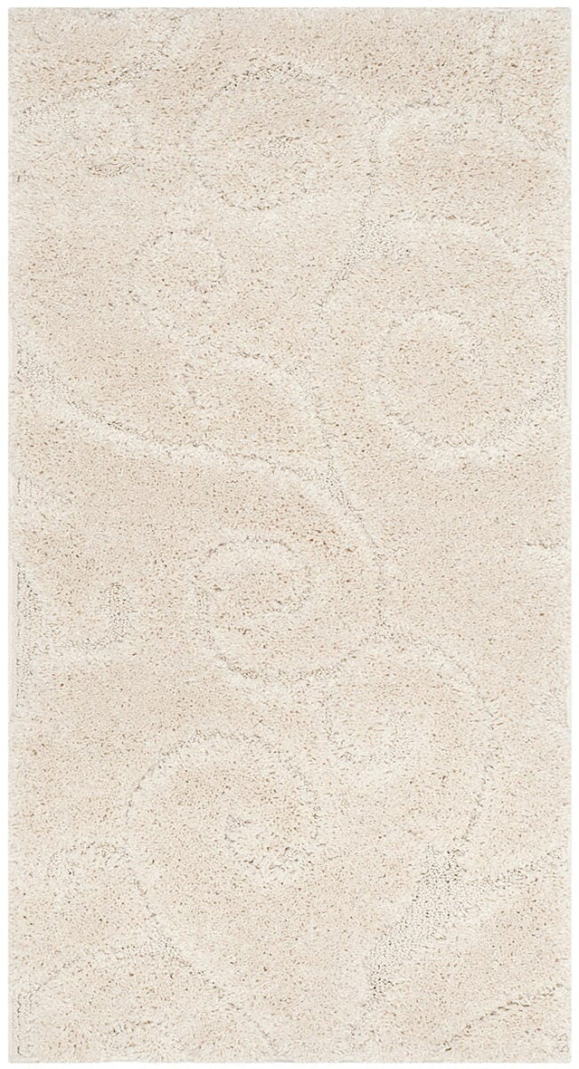 Safavieh Florida Shag Sg455 - 1111 Creme / Creme Rugs - Safavieh - sg455 - 1111 - 7r