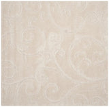 Safavieh Florida Shag Sg455 - 1111 Creme / Creme Rugs - Safavieh - sg455 - 1111 - 7sq
