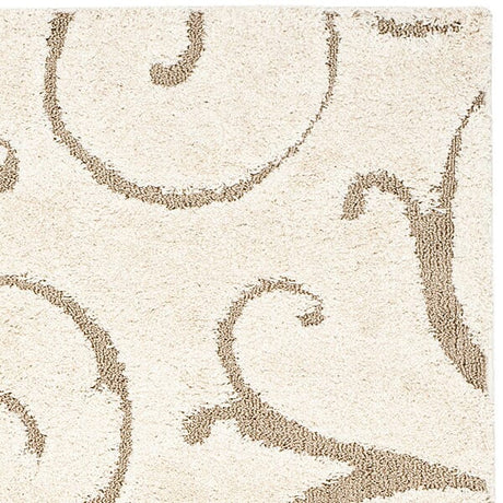 Safavieh Florida Shag Sg455 - 1113 Cream / Beige Rugs - Safavieh - sg455 - 1113 - 24