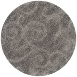 Safavieh Florida Shag Sg455 - 8013 Grey / Beige Rugs - Safavieh - sg455 - 8013 - 4r