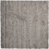 Safavieh Florida Shag Sg455 - 8013 Grey / Beige Rugs - Safavieh - sg455 - 8013 - 4sq