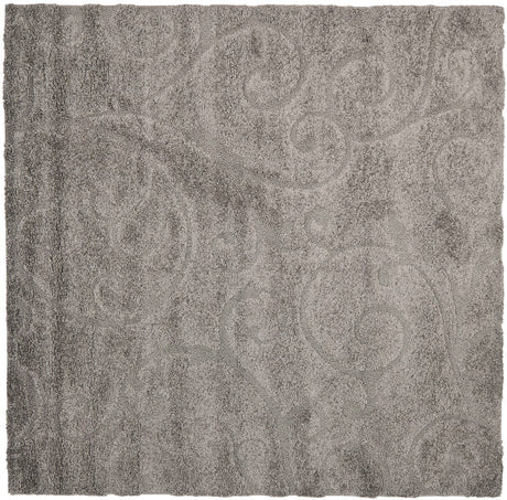 Safavieh Florida Shag Sg455 - 8013 Grey / Beige Rugs - Safavieh - sg455 - 8013 - 4sq