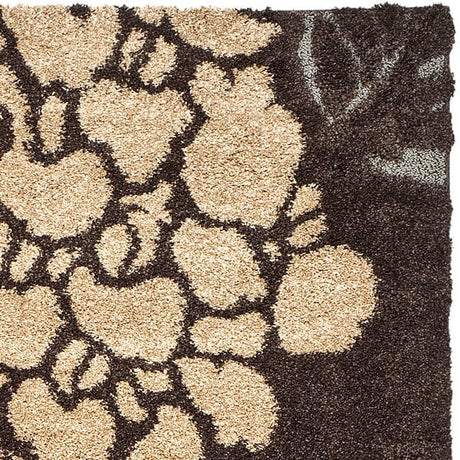 Safavieh Florida Shag Sg456 - 2880 Dark Brown / Grey Rugs - Safavieh - sg456 - 2880 - 3