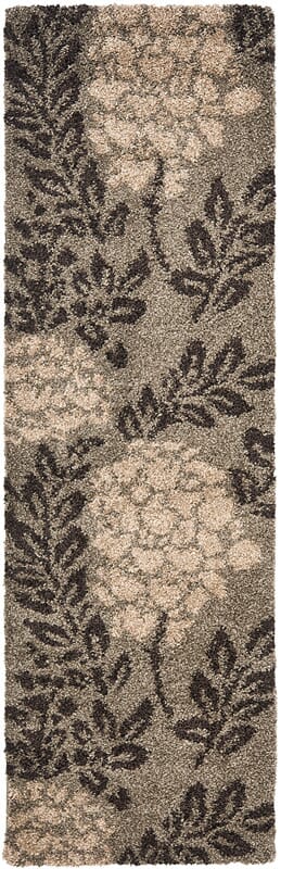 Safavieh Florida Shag Sg456 - 7928 Smoke / Dark Brown Rugs - Safavieh - sg456 - 7928 - 27