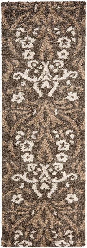 Safavieh Florida Shag Sg457 - 7913 Smoke / Beige Rugs - Safavieh - sg457 - 7913 - 27