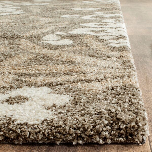 Safavieh Florida Shag Sg457 - 7913 Smoke / Beige Rugs - Safavieh - sg457 - 7913 - 3