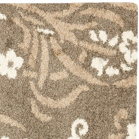 Safavieh Florida Shag Sg457 - 7913 Smoke / Beige Rugs - Safavieh - sg457 - 7913 - 3