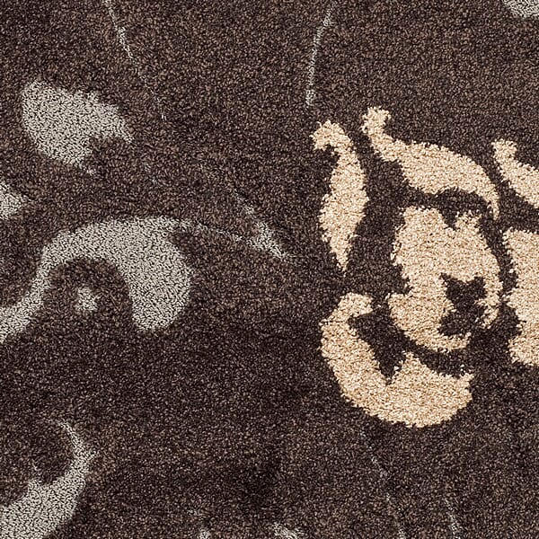 Safavieh Florida Shag Sg458 - 2879 Dark Brown / Smoke Rugs - Safavieh - sg458 - 2879 - 3