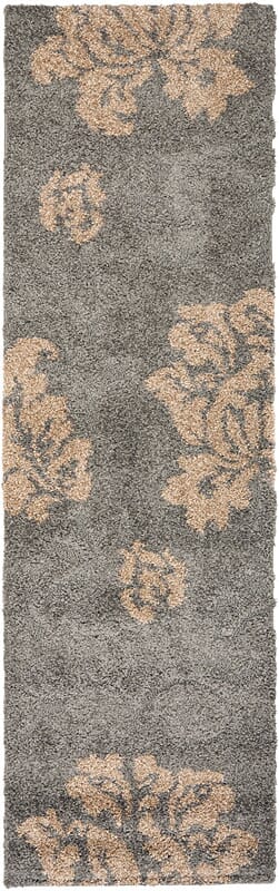 Safavieh Florida Shag Sg458 - 8013 Grey / Beige Rugs - Safavieh - sg458 - 8013 - 27