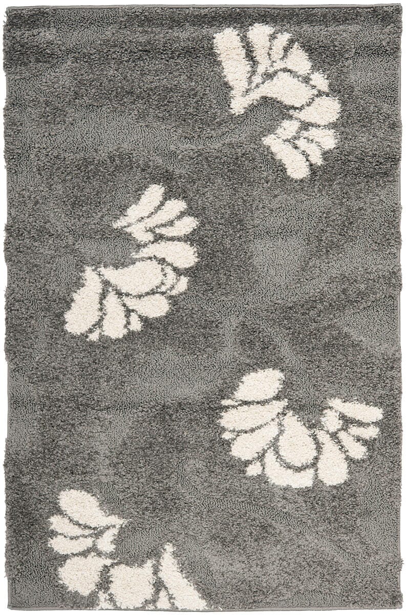 Safavieh Florida Shag Sg459 - 8013 Grey / Beige Rugs - Safavieh - sg459 - 8013 - 4r