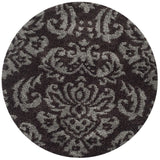 Safavieh Florida Shag Sg460 - 2879 Dark Brown / Smoke Rugs - Safavieh - sg460 - 2879 - 4r