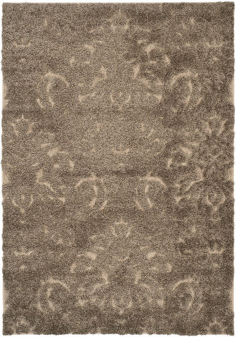 Safavieh Florida Shag Sg460 - 7913 Smoke / Beige Rugs - Safavieh - sg460 - 7913 - 24