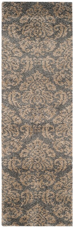 Safavieh Florida Shag Sg460 - 8013 Grey / Beige Rugs - Safavieh - sg460 - 8013 - 27