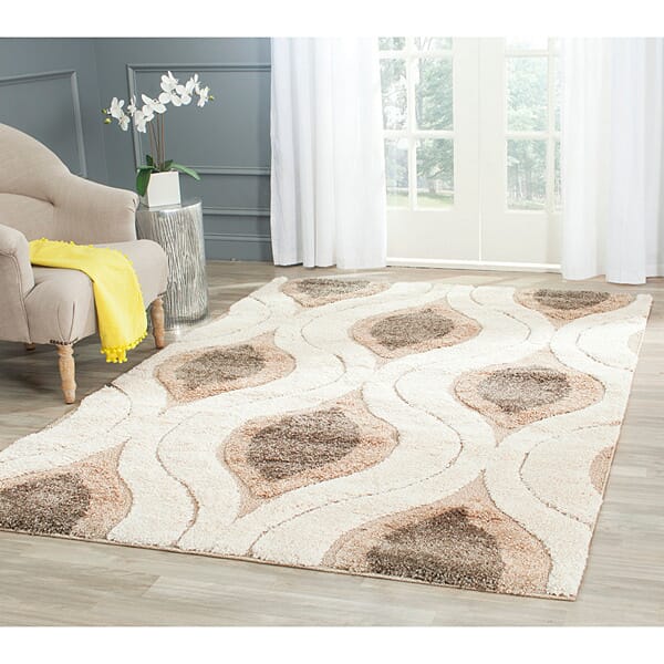 Safavieh Florida Shag Sg461 - 1179 Cream / Smoke Rugs - Safavieh - sg461 - 1179 - 3