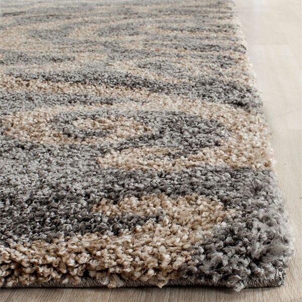 Safavieh Florida Shag Sg462 - 8013 Grey / Beige Rugs - Safavieh - sg462 - 8013 - 3