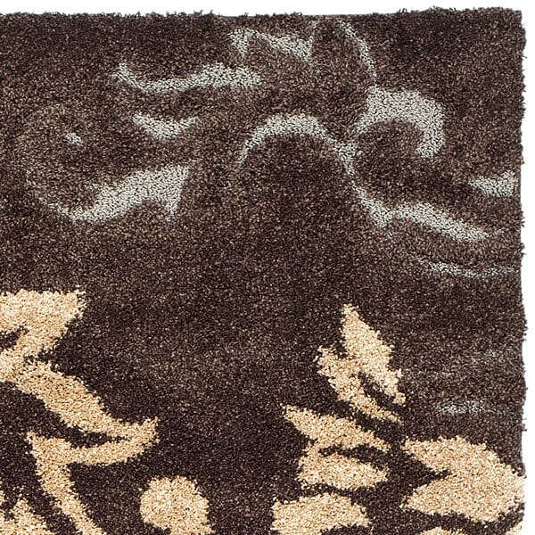 Safavieh Florida Shag Sg463 - 2879 Dark Brown / Smoke Rugs - Safavieh - sg463 - 2879 - 3