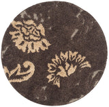 Safavieh Florida Shag Sg463 - 2879 Dark Brown / Smoke Rugs - Safavieh - sg463 - 2879 - 4r