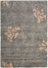 Safavieh Florida Shag Sg464 - 8013 Grey / Beige Rugs - Safavieh - sg464 - 8013 - 4r