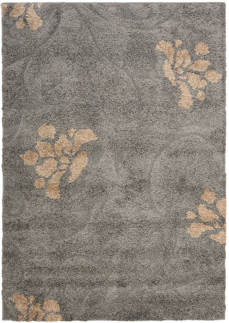 Safavieh Florida Shag Sg464 - 8013 Grey / Beige Rugs - Safavieh - sg464 - 8013 - 4r