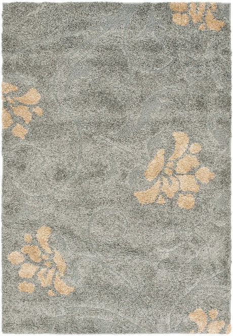 Safavieh Florida Shag Sg464 - 8013 Grey / Beige Rugs - Safavieh - sg464 - 8013 - 4r