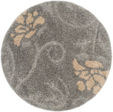 Safavieh Florida Shag Sg464 - 8013 Grey / Beige Rugs - Safavieh - sg464 - 8013 - 4r